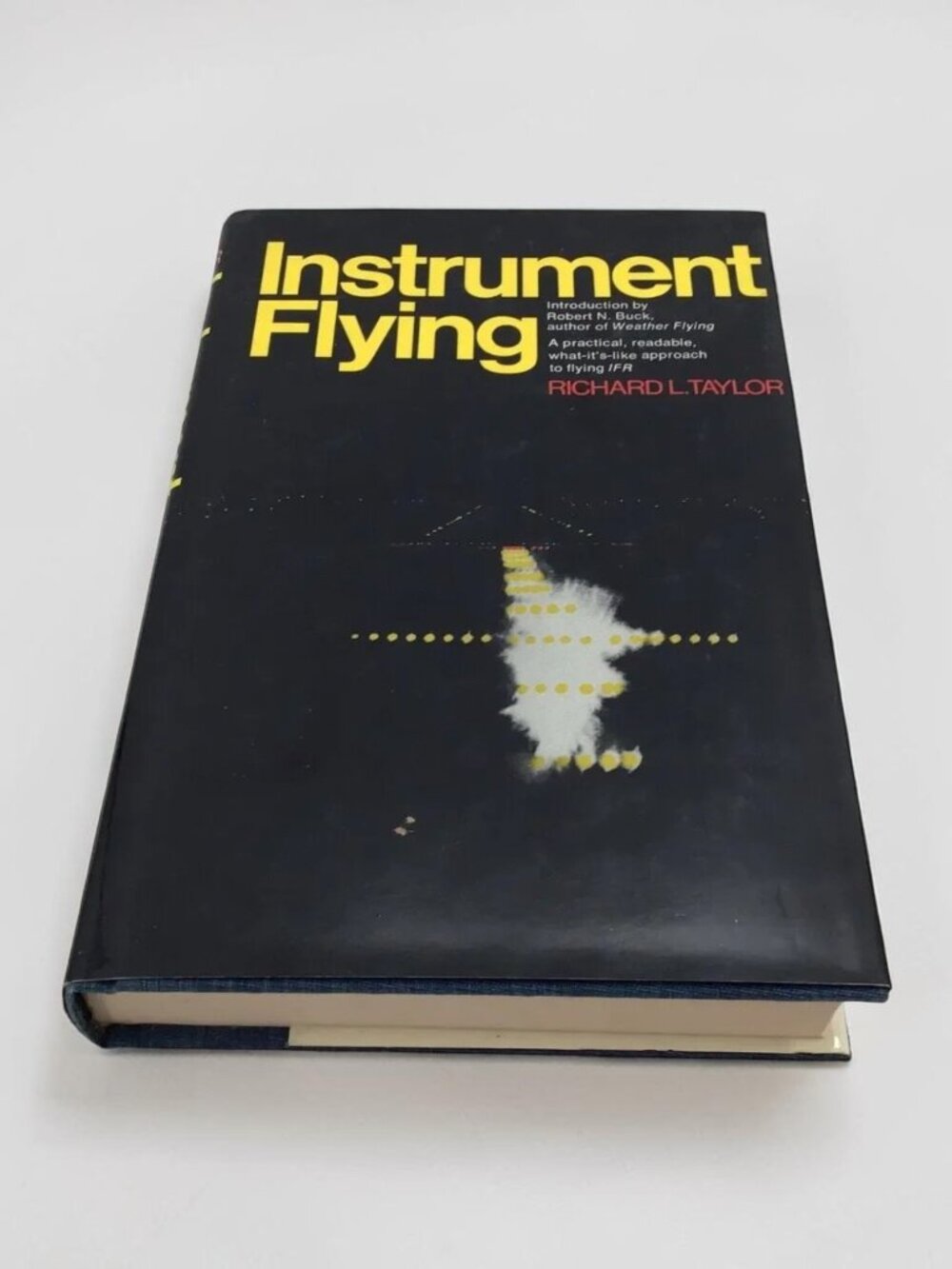 Instrument Flying Richard L. Taylor 1977 Hardcover Aviation IFR Flight Book